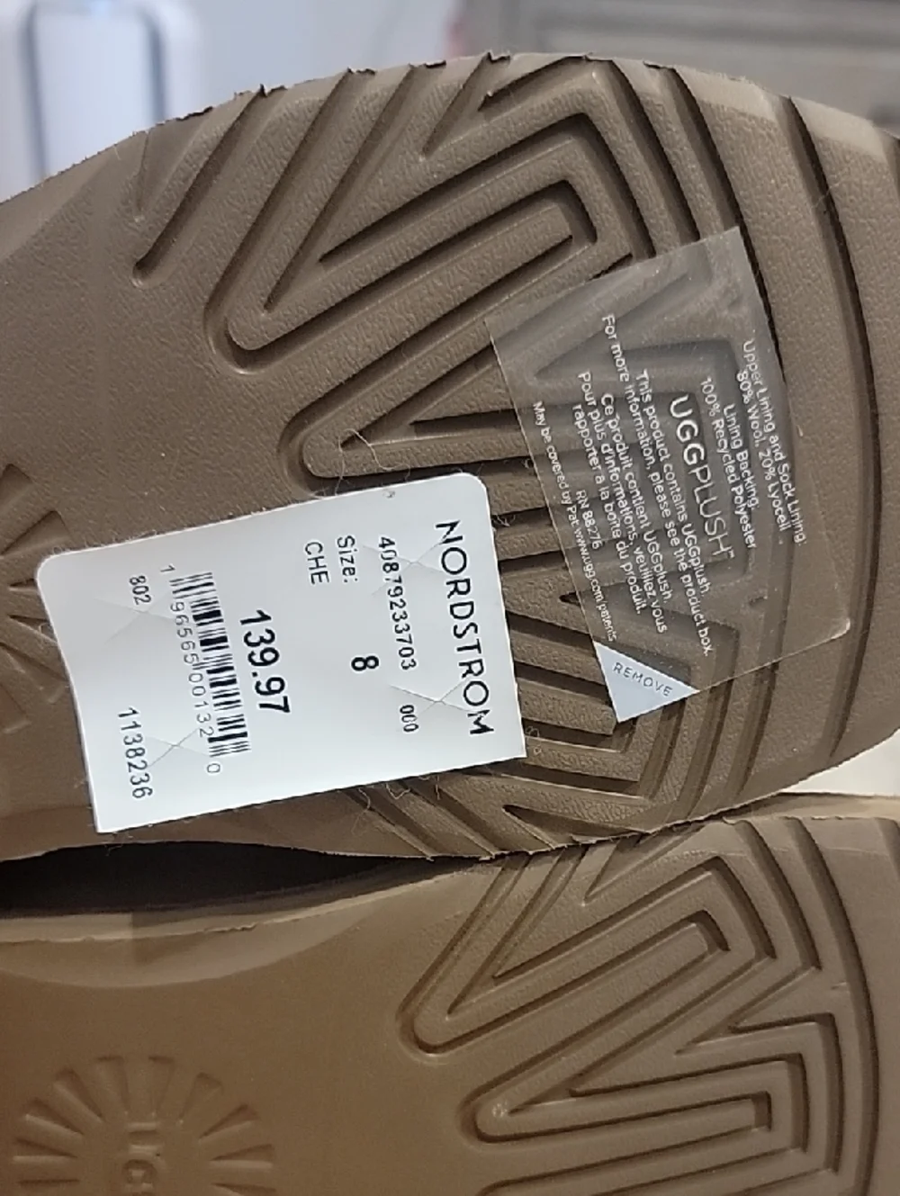 UGG Women's Naiyah Ankle Boots In Chestnut~Size 8~New In Box